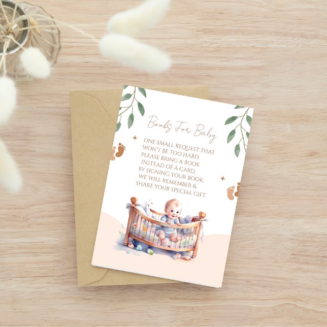 Tarjeta De Recepción Es una ducha de bebé de Boy Boho Bassinet (Subido por el creador)
