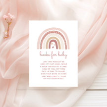 Es una niña Libros boho arcoíris para bebé