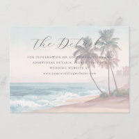 Escena de playa tropical pastel romántica