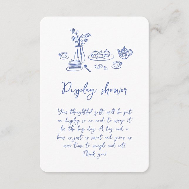 Tarjeta De Recepción Espectacular garganta de garganta deslumbrada duch (Anverso)