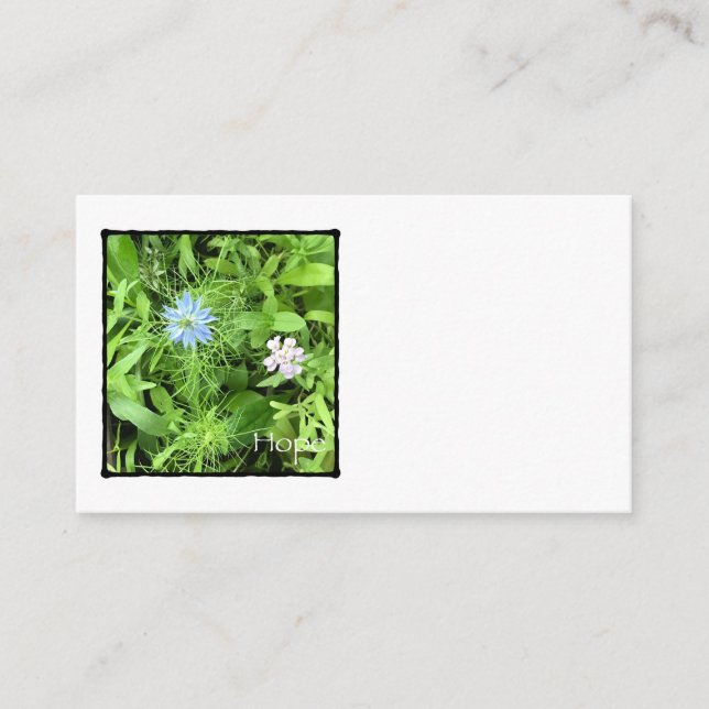 Tarjeta De Recepción Esperanza (Anverso)