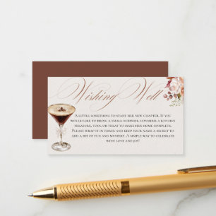 Tarjeta De Recepción Espresso A Tini Bit Más Cercano Deseoso Bien Gabin