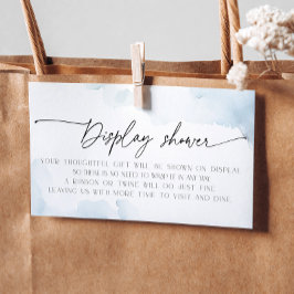 Tarjeta De Recepción Está en la Nueve Nueve Novias Ducha sin envoltura 