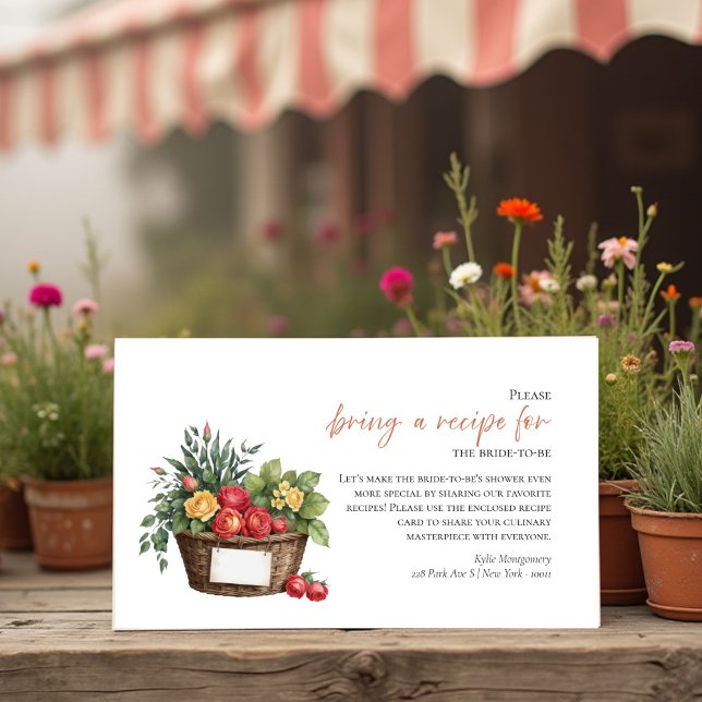 Tarjeta De Recepción Está fuera del mercado, solicitud de receta para d (Subido por el creador)