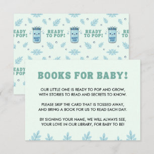 Tarjeta De Recepción Está lista para explotar refresco azul boho kawaii