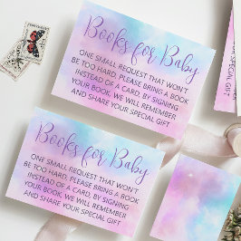 Tarjeta De Recepción Estamos en Cloud Nueve Baby Shower Diaper Raffle