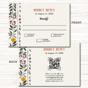Tarjeta De Recepción Estilo Boho Letterpress Esqueleto Tarot Boda RSVP