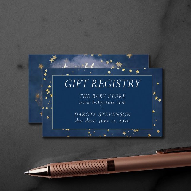 Tarjeta De Recepción Estrella pequeña Twinkle | Registro de Oro de Cobr (Subido por el creador)