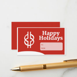 Tarjeta De Recepción Etiqueta de regalo de símbolo de Adinkra africana