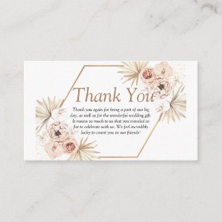 Tarjeta De Recepción Eucalipto floral de la vegetación rosa de Rubor gr
