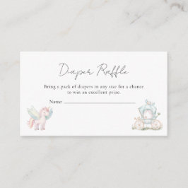 Tarjeta De Recepción Fairy Wildflower Encantado Whimsical Baby Shower