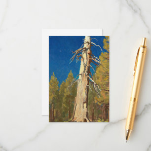 Tarjeta De Recepción Fallen Leaf de Maynard Dixon