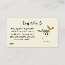 Fantasmas de Baby Shower de Halloween de los años