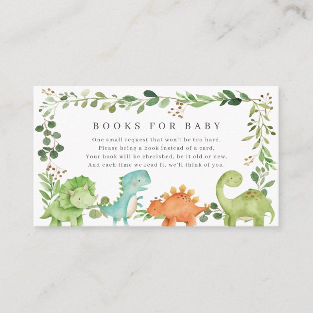 Tarjeta De Recepción Farm Animals Baby Shower Books For Baby (Anverso)