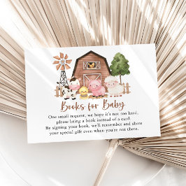 Tarjeta De Recepción Farm Animals, Cute Animals, Barn, Books For Baby