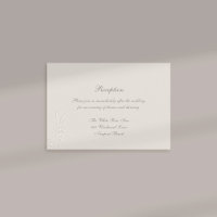 Faux Grabado en relieve Wildflowers Boda de recepc