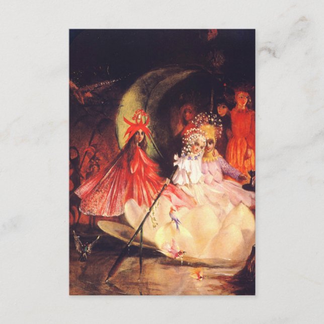 Tarjeta De Recepción Fe de verano (Anverso)