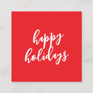 Tarjeta De Recepción Felices Fiestas Navidad Año Nuevo Mensaje de la Te