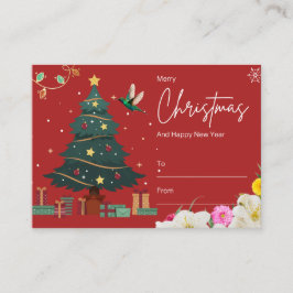 Tarjeta De Recepción Feliz año nuevo