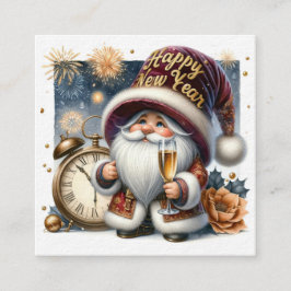 Tarjeta De Recepción Feliz Año Nuevo