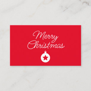 Tarjeta De Recepción Feliz Año Nuevo Feliz Navidad Temporada de Vacacio
