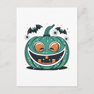 Tarjeta De Recepción ¡Feliz Halloween! Talla una Calabaza!