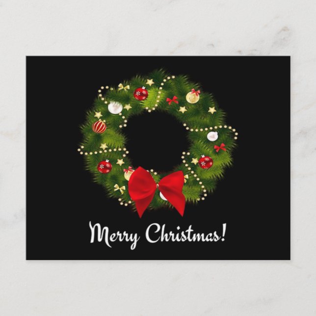 Tarjeta De Recepción ¡Feliz Navidad! (Anverso)