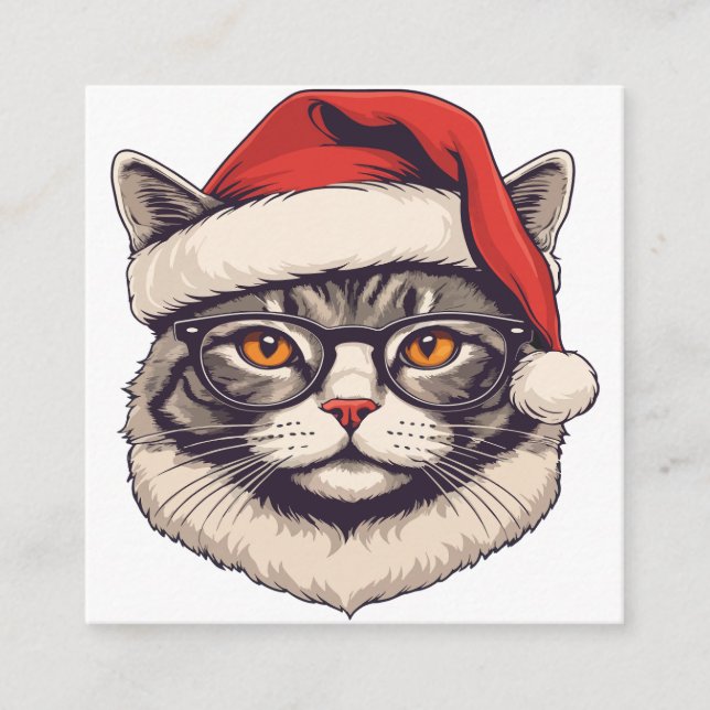 Tarjeta De Recepción Feliz Navidad (Anverso)