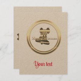 Tarjeta De Recepción Feliz Navidad