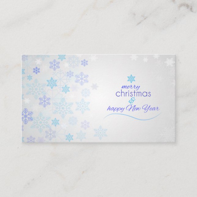 Tarjeta De Recepción Feliz Navidad (Anverso)