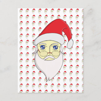 Tarjeta De Recepción Feliz Navidad Santa