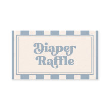 Fiebre Azul Polvoriento Negrita Retro Sorteo de Pa