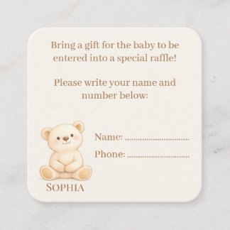 Tarjeta De Recepción Fiesta de Bebé Boho