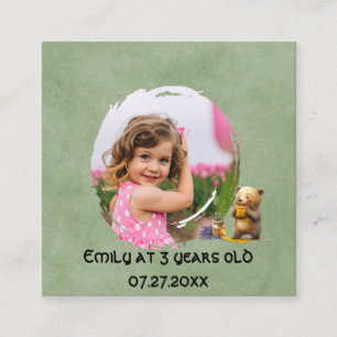 Tarjeta De Recepción Fiesta de cumpleaños del oso de miel
