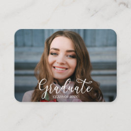 Tarjeta De Recepción Fiesta de Graduación con Foto