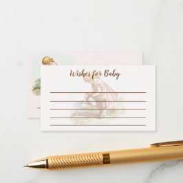 Tarjeta De Recepción Fiesta de Jardín de Dibujo Infantil de Vintage Bab