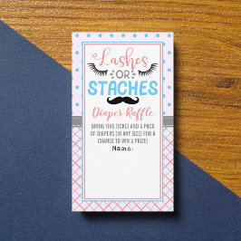 Tarjeta De Recepción fiesta de Revelación de Género Moderno con "Latiga