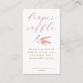 Tarjeta De Recepción Fiesta del té Acuarela Floral Rosa Baby Shower