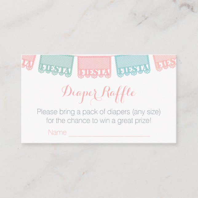 Tarjeta De Recepción Fiesta mexicana Baby Shower trae un libro (Anverso)