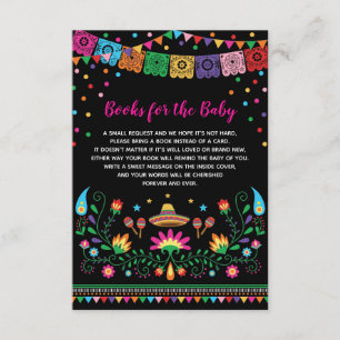 Tarjeta De Recepción Fiesta mexicana: Nacho, un bebé promedio trae un l
