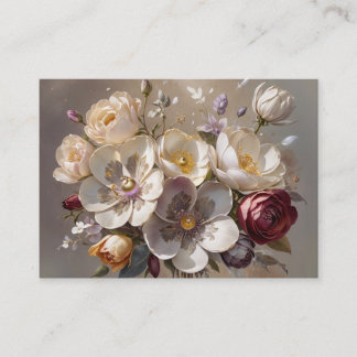 Tarjeta De Recepción Fleurs