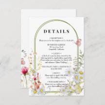 Flor salvaje de verano de primavera Beige Boho