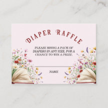 Flor silvestre Nuevo capítulo Baby Shower Diaper R