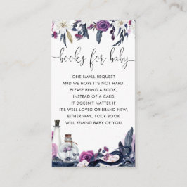 Tarjeta De Recepción Floral Halloween Skull SnBooks Para Baby Shower