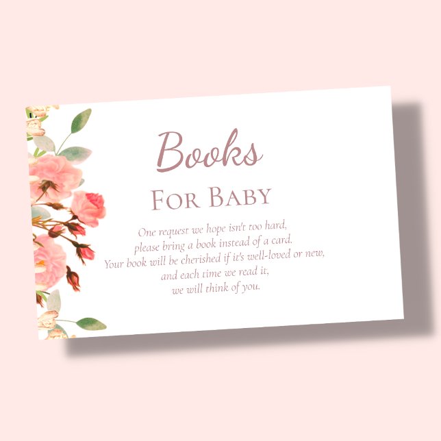 Tarjeta De Recepción Floral | Libros Para Bebés | (Subido por el creador)