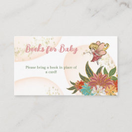 Tarjeta De Recepción Floral Magical Fairy Woodland Books for Baby Game