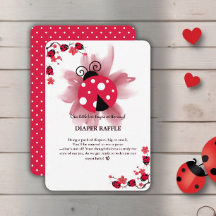 Tarjeta De Recepción Floral rosa suave nuestro pequeño Baby Shower de a