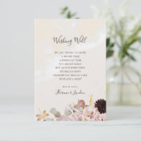 Floral Rubor moderna | Boda De Mármol Deseando Bie