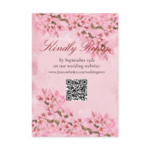 Flores de cerezo de primavera rosada