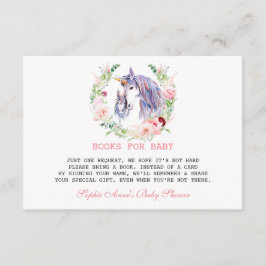 Tarjeta De Recepción Flores de jardín Bloom Baby Shower